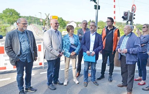 Pontonbrücke freigegeben