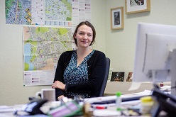 Gesundheitskoordinatorin Ulrike Leistner  Robert Weinhold/HTWK Leipzig