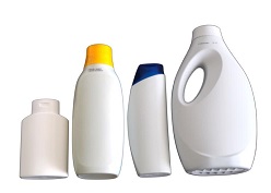 Gängige HDPE-Verpackungen für Reinigungsmittel könnten besser wieder verwertet werden.  Fraunhofer LBF