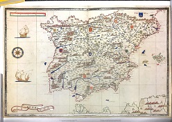 Die Iberische Halbinsel im Mittelalter  Quelle: ZeMas  Universität Bamberg