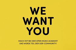 Kampagnenmotiv zur Open Music Academy: Beteiligung erwünscht!  HMTM/Open Music Academy