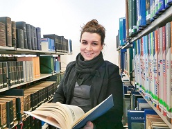 DSM-Mitarbeiterin Deike Reddig.  Annica Müllenberg