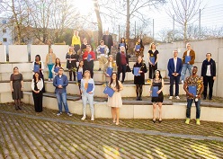 Die Schüler der Klasse „Covoyage“ können stolz auf ihre Leistung sein. Jetzt beginnt für sie der Berufsalltag.  Katharina Beer