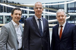 Prof. Florian Hoffmann, Prof. Felix Walcher und Prof. Gernot Marx  Maik Auerbach
