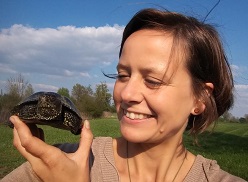 Eine der porträtierten Wissenschaftlerinnen ist die Schildkröten-Forscherin Dr. Melita Vamberger von den Senckenberg Naturhistorischen Sammlungen Dresden