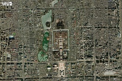 Als Teil der Konferenz geht eine vertikale Ausstellung der Frage nach, wie Landschaften und Stadtstrukturen sich bisher entwickelt haben.  SpACE Lab at ISU  Map Data 2023 Esri, Maxar, Earthstar Geographics and the GIS User Community