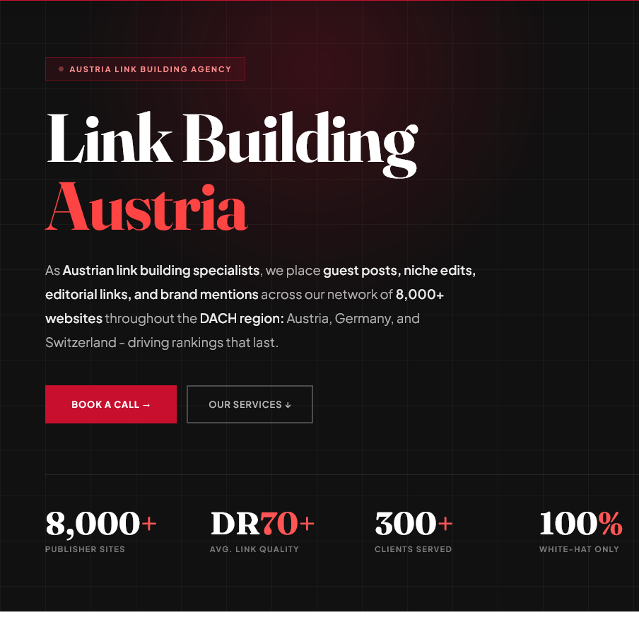 Link Building Austria
