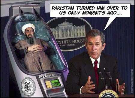 george w. bush mit osama bin laden