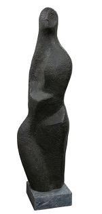 Fritz Viegener  Abstrakte Figur 1963, Bronze  Leihgabe des Museum Wilhelm Morgner