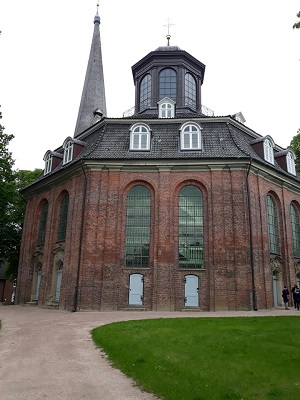 Die Rellinger Kirche, der Tatort