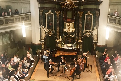 Die Salzburger Solisten bei Schuberts Forellenquintett, Foto Wolfgang Gaedigk