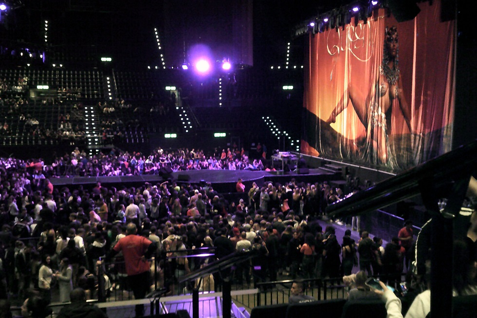 Szenenfoto Nicki Minaj von Léonard Wüst, auf der Bühne Juice WRLD