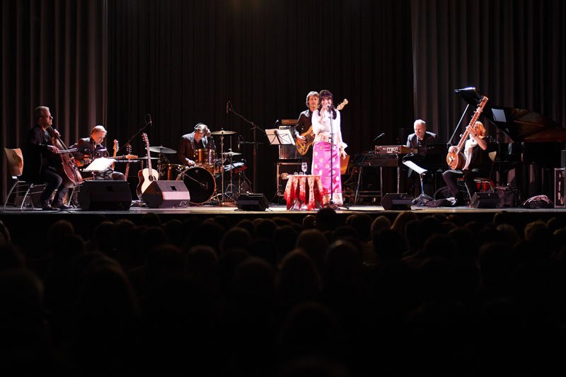 Dechen bei einem Konzert Emmenbrücke 13.3.2015