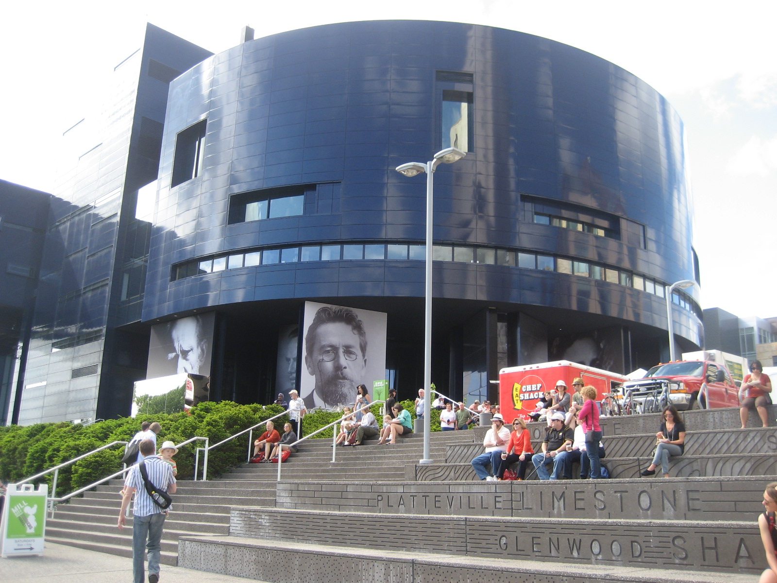 Das Guthrie Theater, gebaut von Jean Nouvel Privataufnahme der Kolumnistin