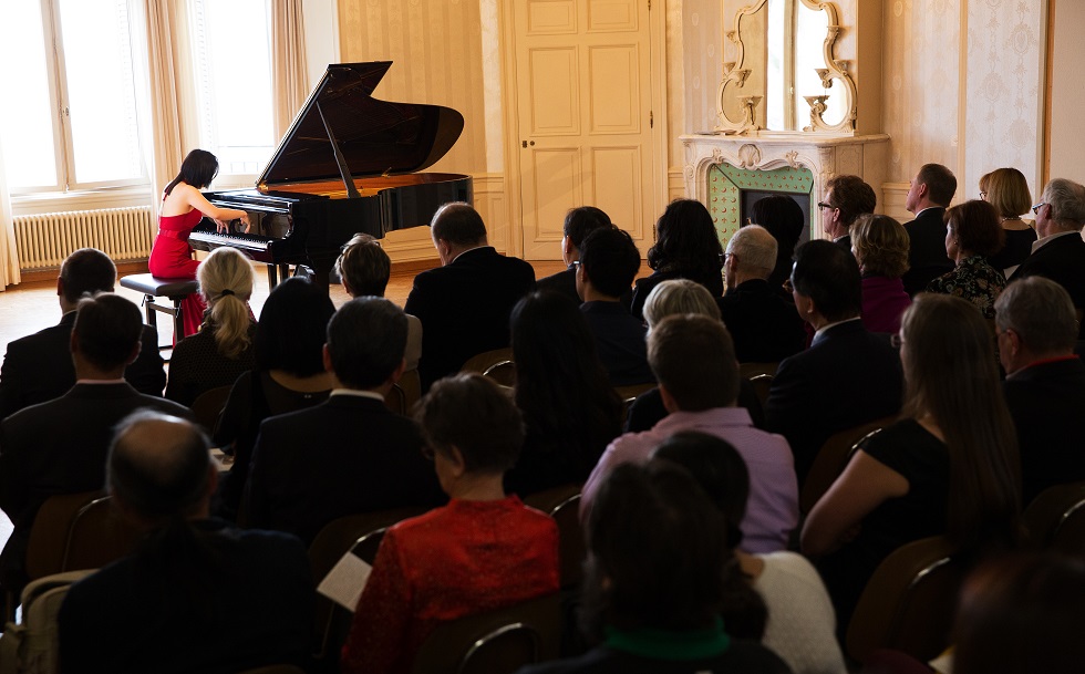Konzert von Shih-Wei Huang im Konservatorium Dreilinden in Luzern, Foto Sophie Chang