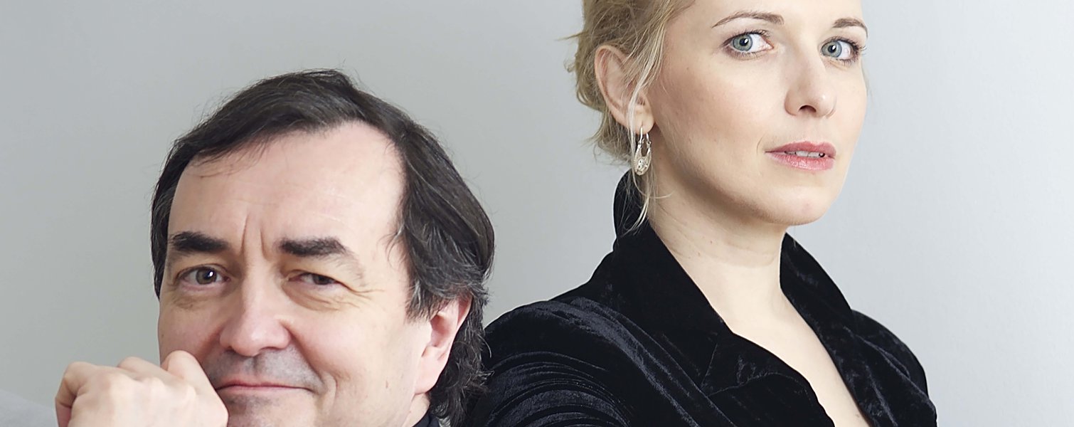 Pierre-Laurent Aimard und Tamara Stefanovich, Foto Neda Navaee