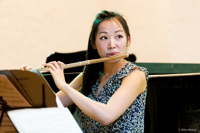 Solistin Flöte, Yu-Hsuan Kuo, Foto Alice Moraz