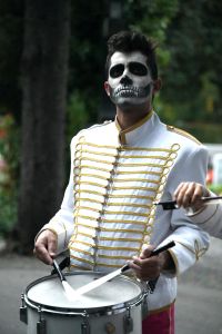 Sei es ein Drummer