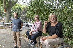 (v.l.): Dominik Heers, Andrea Baltussen, Helga Beckmann