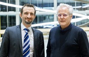 Die Kongresspräsidenten des DIVI23: Prof. Dr. med. Thorsten Brenner (links) und Klaus Notz (rechts)  Mike Auerbach  DIVI