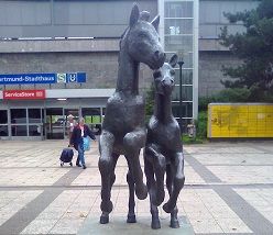 Kosakenpferde, Foto Stabstelle Kunst im öffentlichen Raum der Stadt Dortmund