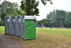 Die neuen Toiletten am Monte Schlacko
