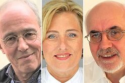 Professor Tom Schaberg, Professorin Hortense Slevogt und Professor Santiago Ewig  Wahluniversum, Jessica Wahl