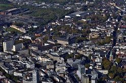 Luftbild der Innenstadt