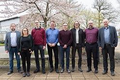 Konsortialpartner beim Kick-Off-Treffen am Helmholtz-Zentrum Hereon. Foto: Hereon/ Steffen Niemann