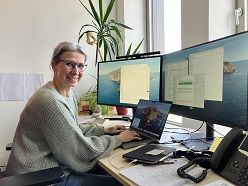 Die Informatikerin Professor Alke Martens beschäftigt sich an der Universität Rostock mit ethischen Fragen bei der KI-Anwendung im Alltag.  Joachim Mangler  Universität Rostock