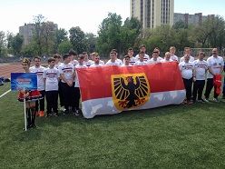 Die A-Jugend des FC Wellinghofen in Rostow