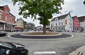 Kreisverkehr im Herzen von Eppendorf