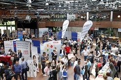 Es herrschte großer Andrang auf der Messe Foto Gaye Suse Kromer, Dortmund-Agentur