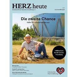 Die aktuelle Ausgabe von HERZ heute 3/2020.  Titelbild: Anja Lehmann