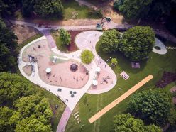 Stadtpark Spielplatz Eröffnung