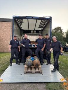 Bomben mit Kampfmittelräumdienst