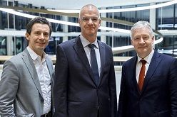 Prof. Florian Hoffmann, Prof. Felix Walcher und Prof. Gernot Marx  Maik Auerbach