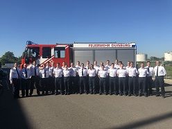Brandmeister und Ausbilder (Feuerwehr Duisburg/ Aljoscha Zils)