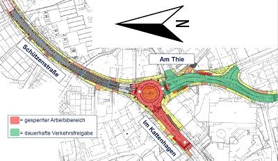 Plan Kreisverkehr Eppendorf