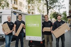 Kiezboten im Einsatz  Alexander Rentsch  HTW Berlin