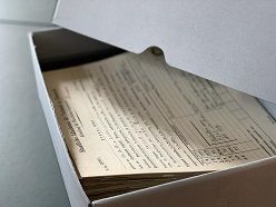 Akte aus dem Universitätsarchiv der TU Chemnitz  Judith Schein  Dubnow-Institut