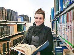 DSM-Mitarbeiterin Deike Reddig.  Annica Müllenberg