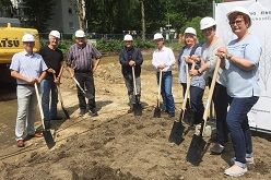 Spatenstich für das Bauprojekt Brantropstraße