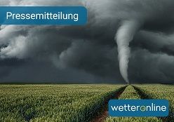 An dieser relativ kleinen Gewitterzelle hat sich der nächtliche Tornado gebildet. Bildnachweis: WetterOnline