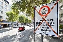 Beschilderung Hans-Böckler-Straße