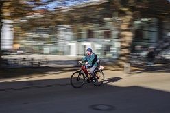 In der Pandemie gewinnt das Fahrrad als Fortbewegungsmittel vor allem im Freizeitverkehr an Bedeutung. (Foto: Manuel Balzer, KIT)  Manuel Balzer, KIT