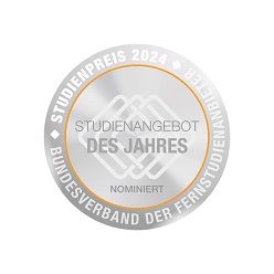 Nominierung zum Studiengang des Jahres 2024  Bundesverb. Fernstudienanbieter