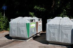 Containerstandplatz, Symbolbild