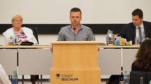 Benny Krutschinna, Bochumer Ratsmitglied der LINKEN