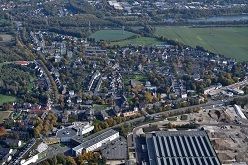 Das ISEK-Gebiet Laer aus der Lufr